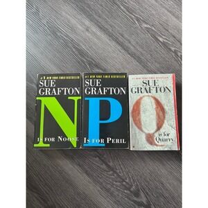 Sue Grafton Vintage Paperback Book Lot Murder Mystery Thriller
